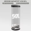 50 literes szenzoros hulladékgyűjtő lágyan záródó funkcióval, érintésmentes rozsdamentes acél hulladékgyűjtő higiénikus konyhákba