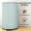 Konyhai hulladékgyűjtő, 30 literes, pedálos szemetes lágyan záródó fedéllel, fém pedállal, zöld, 36,5 x 31 x 61 cm