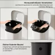 30 literes konyhai szemetes pedálos kuka fedéllel, lágyan záródó és nyitva tartó funkcióval konyhába és otthonra
