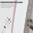 Pedálos edző időseknek, extra csendes mini szobakerékpár LCD kijelzővel, rögzítőpánttal, kar- és lábedzővel, edzőgép, asztali kerékpár, mini kerékpár fitnesz eszköz otthonra vagy irodába