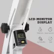 Pedálos edző időseknek, extra csendes mini szobakerékpár LCD kijelzővel, rögzítőpánttal, kar- és lábedzővel, edzőgép, asztali kerékpár, mini kerékpár fitnesz eszköz otthonra vagy irodába