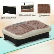 Vibrációs plató, vibrációs tréner, vibrációs eszköz, fitnesz tréner, LED kijelző, USB hangszóró, edzőszalagok, távirányító