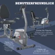 Fekvő szobakerékpár LCD kijelzővel, 8 fokozatban állítható mágneses ellenállással, fekvő szobakerékpár, otthoni edzőgép pulzusmérőkkel, állítható háttámla, fekvő szobakerékpár időseknek 110 kg-ig