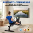 Otthoni evezőgép, csendes mágneses evezőgép 16 ellenállási szinttel, exkluzív alkalmazással, LCD kijelzővel és telefontartóval
