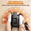 Mini ellipszis tréner otthoni használatra, pult alá helyezhető elektromos cross trainer távirányítóval, LED kijelzővel, 12 sebességfokozattal