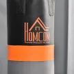 2 az 1-ben boxzsák állvány, max. teherbírás 100 kg, forgatható acél boxzsák tartó 20 kg-os boxzsákkal/golyóval, magasságban állítható álló boxzsák tartó, beltéri fitnesz edzéshez, fekete