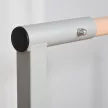 Gimnasztikai rúd, 13 fokozatban állítható magasságú, fa és masszív acél szerkezet, teherbírás akár 75 kg, 3+ gyermek számára, beltéri/kültéri, kék