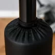 Bokszállvány, szabadon álló bokszedző 2 sebességes labdával, reflexrúddal és tapadókorongos talppal, 160-230 cm között állítható magasságú, felnőttek és tinédzserek számára alkalmas, fekete