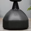 Álló boxzsák 180 cm-es felnőtt szabadon álló boxzsák boxbábu boxoszlop humanoid kialakítású nagy teherbírású boxzsák nehéz boxzsák állvány profiknak és kezdőknek fekete