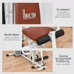 Multifunkcionális fitneszállomás lehúzódzkodóval, pillangórúddal, 45 kg-os súlyokkal és kötéllel, otthoni használatra alkalmas, fehér