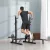  Hantelständer Multi-Funktions Langhantelablage Hantelablage höhenverstellbar Langhantel Krafttraining bis 150 kg belastbar Barbell Rack Stahl Schwarz