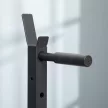  Hantelständer Multi-Funktions Langhantelablage Hantelablage höhenverstellbar Langhantel Krafttraining bis 150 kg belastbar Barbell Rack Stahl Schwarz