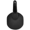Kettlebell, 12 kg, műanyag bevonattal, acél, fekete, 20 x 13 x 22 cm