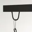Állítható magasságú boxzsák állvány speedballal, fém váz, 160H x 145SZ x 175-220M cm, fekete