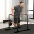 Merülőpad, állítható magasságú 80-105 cm, könnyű, csúszásmentes, 120 kg-ig, acél, fekete