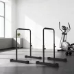 Merülőpad, állítható magasságú 80-105 cm, könnyű, csúszásmentes, 120 kg-ig, acél, fekete