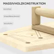 Fekvőtámasz rúd szett, fekvőtámasz fogantyúkkal, edződeszkával és ellenállás-szalagokkal, fa