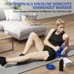 2 x 5 kg-os súlytárcsák praktikus fogantyúkkal, súlykészlet otthoni edzőterembe, fitnesz stúdióba, erőnléti edzéshez, kék