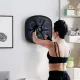 Zenélő boxgép, ritmikus boxeszköz, 9 üzemmód, Bluetooth, LED lámpák, boxkesztyűvel, fekete