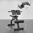 Edzőpad, súlyzópad, fitneszpad, acélváz, fekete