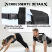 Súlymellény 10 kg-os edzőmellény fényvisszaverő csíkokkal és állítható pántokkal, futómellény nőknek és férfiaknak