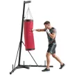 Boxzsák állvány 185-231 cm magasságban állítható Szabadon álló boxzsák tartó boxzsák háromszög alakú talppal Súlytartó
