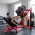 Lábtoló edzés otthoni lábtréning erősítő edzés alsó test combizom farizmok combok fitneszgép