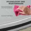 Rúdtánc szőnyeg, 5 cm vastag, kerek műanyag szőnyeg rúdtánc gyakorlatokhoz, tornához, jógához, világos szürke