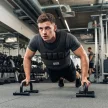 Súlyzómellény 20 kg-os állítható edzőmellény levehető súlyokkal, fekete