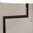 Állólámpa polccal, állólámpa, láncos húzófüllel, E27, 40W, bambusz, natúr + fekete