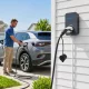 2-es típusú elektromos autó töltőkábel, 11 kW, 16 A, 3-as mód, 3 fázisú, 5 m – Hosszabbítókábel elektromos autókhoz és plug-in hibridekhez