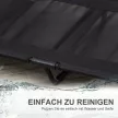  Hundebett, Outdoor-Hundebett, klappbar, atmungsaktiv, Schwarz