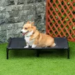  Hundebett, Outdoor-Hundebett, klappbar, atmungsaktiv, Schwarz