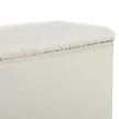 Kutyalépcső, 3 lépcsőfok, 48 cm magas, összecsukható kisállatlépcső kis és idős állatoknak, macskalépcső, kutyarámpa, belépési segédeszköz ágyhoz, kanapéhoz, heverőhöz és autóhoz, fehér