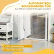 Ajtóbiztonsági kapu, lépcsőbiztonsági kapu, kutyavédő korlát, háziállat-biztonsági kapu, acél