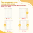Kutya biztonsági kapu, 76-104 cm, fúrás nélküli sorompó, lépcsőkapu