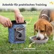 Agility készlet kutyáknak, 11 darabos agility felszerelés kutyáknak 2 alagúttal, állítható magasságú ugrógyűrűvel és gáttal, szlalom rúddal