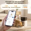 Automata macskaetető, 2.4G WiFi, 4L, alkalmazásvezérlés, 1-10 étkezés, 10 másodperces etetési hívás