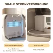 Automata macskaetető, 2.4G WiFi, 4L, alkalmazásvezérlés, 1-10 étkezés, 10 másodperces etetési hívás