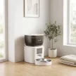 Automata macskaetető, 2.4G WiFi, 4L, alkalmazásvezérlés, 1-10 étkezés, 10 másodperces etetési hívás