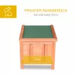  Kleintierstall Kleintierhaus mit Rampe Holz Grün + Natur