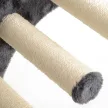4 darabos macskamászófal szett függőággyal, macskahíd (5 kg-ig), sötétszürke