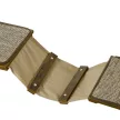 Macskalétra szett, mászófal, 8 darabos, akár 8 kg-ig, robusztus, barna/krémfehér