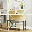 Fa törpe hörcsögketrec tárolórekesszel, kerekekkel, rámpákkal, vizespalackkal, házikóval és libikókákkal, 87 x 43 x 101 cm