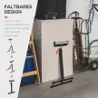 Görgős állvány, görgős támasz, magasságban állítható munkaállvány, görgős állvány, támasztóállvány, 90 kg-ig, fém, fekete, 44 x 50 x 68-110 cm