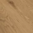 Étkezőasztal, tölgy/fekete, átmérő 110 cm, REVENTON NEW