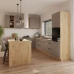 Felső szekrény, sandgrau/artisan tölgy, FRISBO 60 NAGU-36 1F