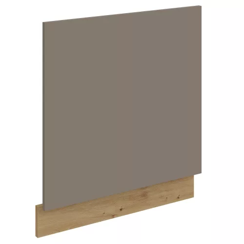 Mosogatógép ajtó, sandgrau/artisan tölgy, FRISBO ZM 570x596