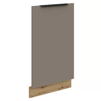   Mosogatógép ajtó, sandgrau/artisan tölgy, FRISBO ZM 713x446