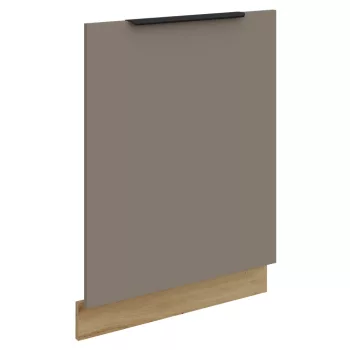   Mosogatógép ajtó, sandgrau/artisan tölgy, FRISBO ZM 713x596